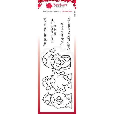 Creative Expressions Woodware Clear Stamp Singles - Three Gnomes